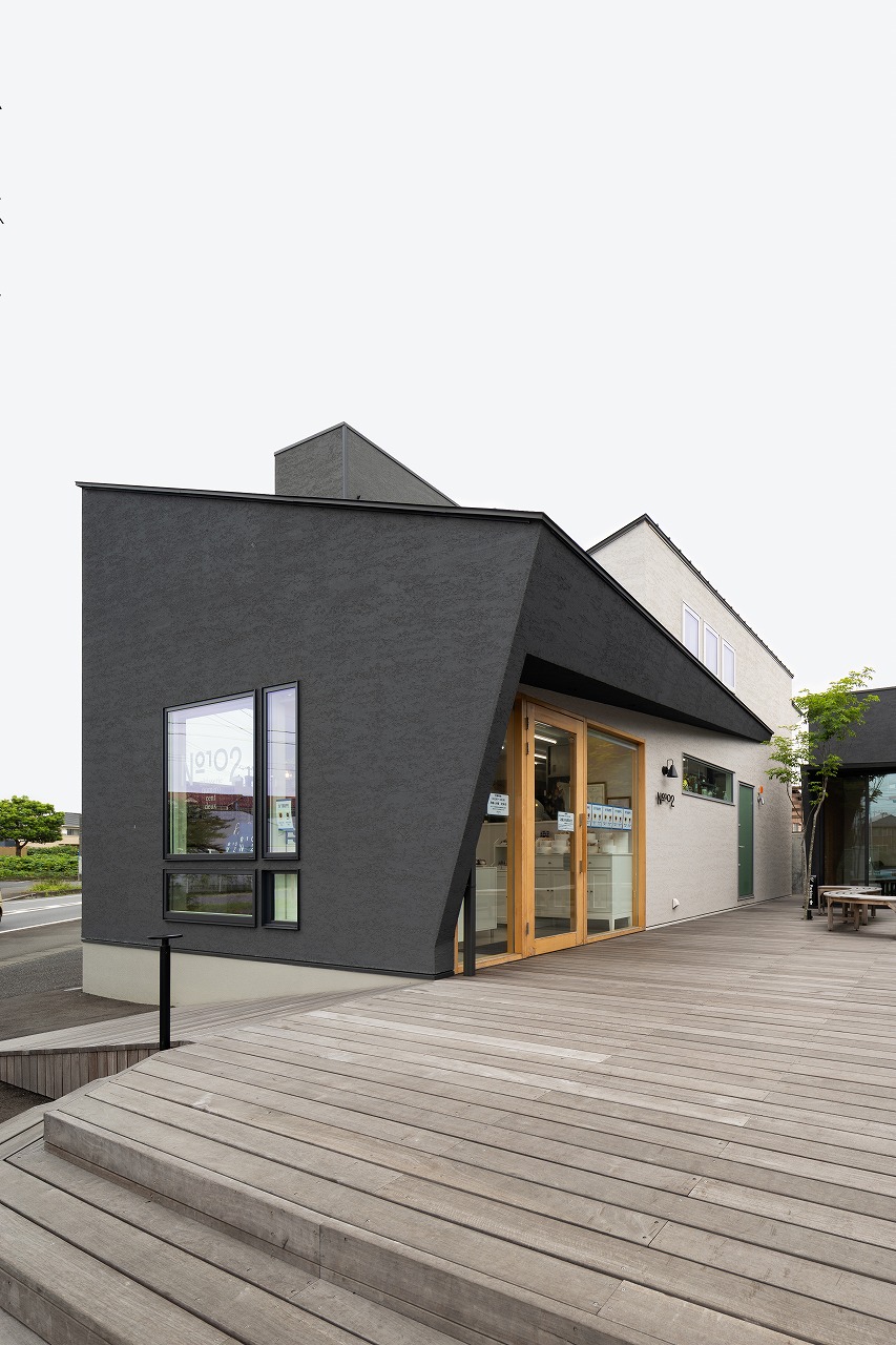 建築家と建てる店舗｜守谷市　百合ヶ丘テラス