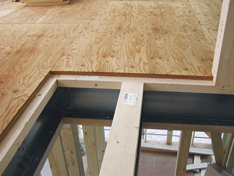 強固な剛床構造